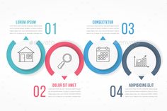 info graphic elements for business presentation