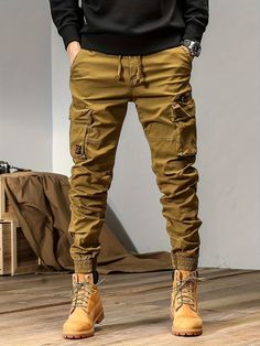 Suits Series, Streetwear Hip Hop, Hip Hop Style, Outdoor Pants, Mens Cargo, Khaki Color, Outdoor Wear, Clothing Size Chart