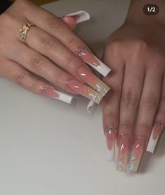 Nail Options, Girls Nail Designs, Maroon Nails, Acrylic Set, Pink Acrylic Nails, Square Acrylic Nails, Birthday Nails