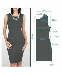 a women's dress size guide with measurements