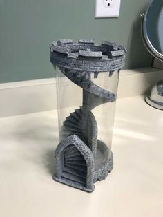 this is a tower for rolling dice