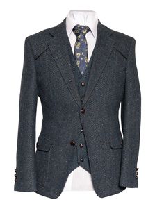 We have blended the finest historical tailoring traditions of Ireland with the more contemporary designs of today so that you feel a timeless connection with the Irish landscape as it sits stylishly on your shoulders. This stunning tweed wool jacket will be a joy to wear for years to come. Wear on its own over a shirt for a dapper yet casual look, a blazer is a great way to look tailored without a full suit, or wear over a tshit with jeans to add a stylish appeal to your outfit. This jacket will Blue Tweed Jacket With Notch Lapel, Blue Tweed Jacket With Welt Pockets, Classic Blue Tweed Outerwear, Blue Tweed Jacket With Pockets, Tweed Blazer Men, Tweed Jacket Men, Wb Yeats, Blue Tweed Jacket, Blue Sport Coat