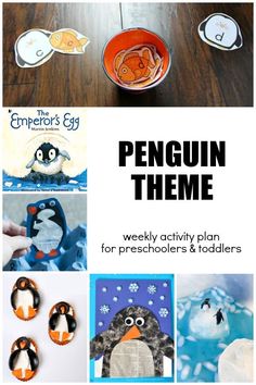 penguin theme for preschoolers and toddlers