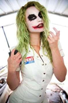 The Joker (The Dark Knight) by Jamie Koala : cosplaygirls Halloween Kostüm Joker, Joker The Dark Knight, Halloween Costumes Women Scary, Koala Art, Knight Cosplay