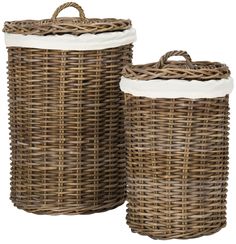 NATURAL Wicker Laundry Hamper, Laundry Basket With Lid, Safavieh Furniture, Wicker Hamper, Natural Laundry, Hamper Basket, Laundry Baskets, Mahogany Color, Wood Dust