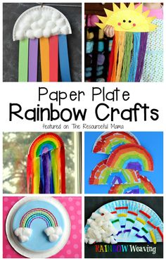 paper plate rainbow crafts for kids to make and sell on ebaylweiner com