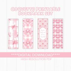 Bookmarks Pink, Bookmark Size, Pink Book, Personal Gifts, Pink Books, Cute Bookmarks, Book Marks, Bookish Gifts, Etsy Art