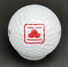 State Farm Insurance Logo Golf Ball (1) Top Flite XL 2000 Pre-Owned