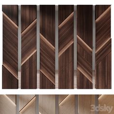 the different angles of wood are shown in this graphic style, and it is hard to see