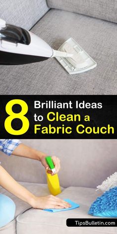 the 8 brilliant ideas to clean a fabric couch