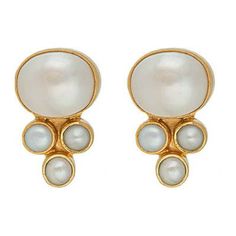 Mimi Stud Christmas 2014, Pearl Earrings