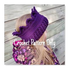 Crochet Crown PATTERN, Crown Ear Warmer PATTERN, Crochet Ear Warmer PATTERN, Crochet Patterns, Photo Crochet Crown Pattern, Ear Warmer Pattern, Crochet Ear Warmer Pattern, Octopus Crochet, Stitches Pattern, Bandeau Au Crochet, Crochet Crown, Octopus Crochet Pattern, Crown Photos