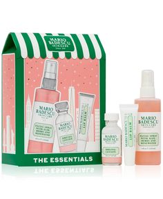 Mario Badescu 3-pc. The Essentials Skincare Set Mario Badescu Drying Lotion, Drying Lotion, Beauty Gift Set, Holiday Skincare, Skincare Sets, Aloe Lips, Mario Badescu Facial Spray, Mario Badescu Skin Care, Clear Complexion