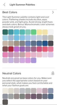 Light Summer Best Colors, Light Summer Palette Wardrobe, Light Summer Clothes Color Palettes, Sunlit Summer Color Palette, Light Summer Outfits Capsule Wardrobe, Light Summer Color Palette Outfits Fall, Light Summer Vs True Summer, Light Summer Color Combinations, Light Summer Color Outfits