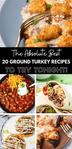 the best ground turkey recipes to try tonight