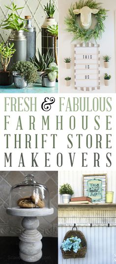 fresh and fabulous farmhouse store thrift store makeovers