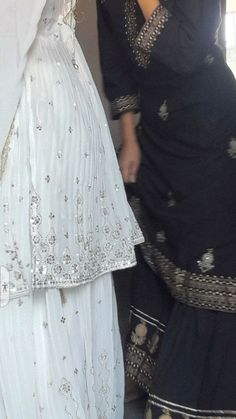 Black Swan White Swan, Aesthetic Eid, White Galaxy, Desi Dress, Feminine Casual, Traditional Indian Dress, Desi Aesthetic