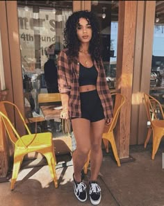 Fest Outfits, Foto Tips, Shorts Outfit, 2020 Fashion, Teenager Outfits, Cute Summer Outfits