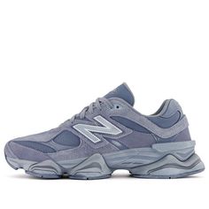 New Balance 9060 'Washed Blue' U9060IB - KICKS CREW Blue New Balance Shoes, Big Sneakers, Nike Air Uptempo, Pretty Sneakers, Low Ankle Boots, New Balance 9060, Pretty Shoes Sneakers, Fashion Shoes Heels, Limited Edition Sneakers