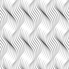 an abstract black and white pattern with wavy lines