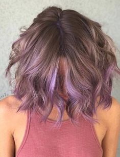 Korean Hair Color Ombre, Grey Balayage, Hair Colors For Short Hair, Undercut Haircut, Best Ombre Hair, Blonde Ombre Balayage, Korean Hair Color, Perfect Hair Color, Lilac Hair