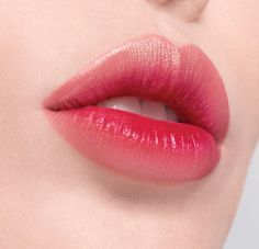 Korean lip makeup Laneige Two Tone Lip Bar, Fun Lipstick, Makeup Bibir, Makeup Ala Korea, Spring Lipstick, Gradient Lips, Korean Lips, Make Up Inspiration, Ombre Lips