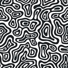 an abstract black and white background with wavy lines in the form of waves or swirls