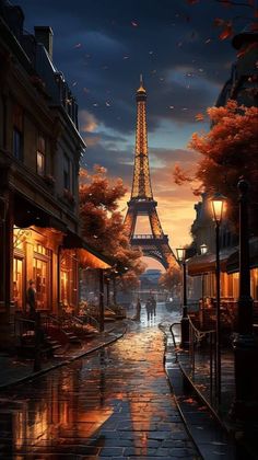 Paris Pictures, Autumn Scenes, Beautiful Images Nature, Cool Wallpapers Art, Nature Art Painting, Beautiful Landscape Wallpaper, Fantasy Art Landscapes