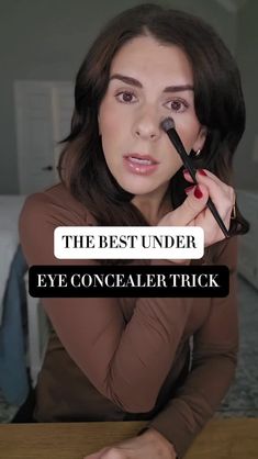 Kate | Makeup Tips | I'm resharing one of my favorite videos because today was a day, friends!! It was such a special occasion for our family (in stories if... | Instagram Lash Fan, Best Under Eye Concealer, Concealer Tricks, Makeup For Older Women, Makeup Help, Eye Brightener