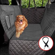 Dog Car Seat Cover Auto Camping, Dog Seat Belt