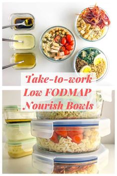 Easy Fodmap Recipes, Low Fodmap Lunch, Fodmap Diet Food Lists, Food Map Diet, Low Fodmap Diet Plan, Nourish Bowls, Fodmap Lunch