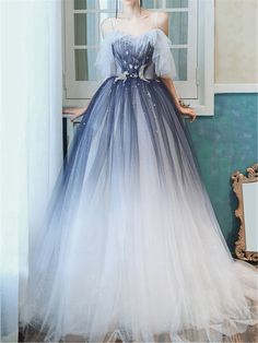 Ethereal Dress, Prom Dress Long, 파티 드레스, Spaghetti Strap Prom Dress, Banquet Dresses, Prom Dress Inspiration, Cute Prom Dresses, Fantasy Gowns, Pretty Prom Dresses