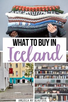 what to buy in iceland with text overlay