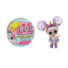 Discover L.O.L.s newest innovation, Tots with real water balloons for hair! These Tots have so many surprises and 4 fun ways to play! There are 9 fan-favorite characters to collect, like Unicorn, Fresh, Sugar, and more, with unique balloon hairstyles to reveal! Each Tot comes with two different styles of balloons (classic and squishy) and fabulous fashions and accessories to unbox! Using an included adaptor, fill your classic style balloons with water, then break them with a SPLAT to reveal your Balloon Hairstyles, Balloon Surprise, Water Hair, Glitter Balloons, Lol Surprise Dolls, Surprise Baby, Indoor Toys, Baby Themes, Little Tikes