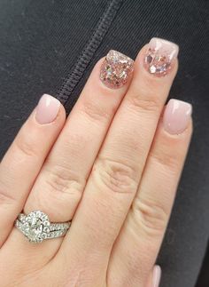 Plan Nails, Pink Black Nails, Square Gel Nails, Almond Acrylic Nails Designs, Purple Glitter Nails, Short Gel Nails, Sassy Nails, Pretty Nail Art Designs