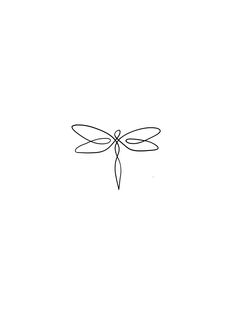 a line drawing of a dragonfly sitting on top of a white sheet with black lines