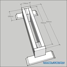 an architectural drawing showing the details of a door handle with measurements for each section and how to measure it