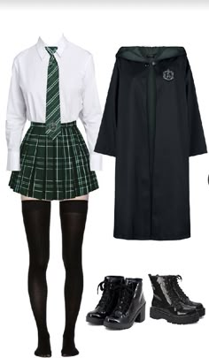 Slytherin Dresses, Harry Potter Kostüm, Hp Outfits