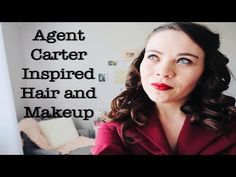 Peggy Carter Hair Tutorial, Agent Carter Hair, Agent Carter Dottie Underwood, Agent Carter Cosplay, Peggy Carter Cosplay, Jamie Grace, Peggy Carter, Pin Curls, Agent Carter