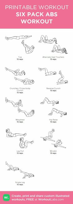 the printable workout guide for women