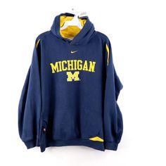 Vintage Nike Mens Small Travis Scott Center Swoosh University Of Michigan Hoodie Mens Hoodie Has Distressing And Blemishes On Front Center And Pocket. Swoosh Stitching Has Wear Mens Size Small (No Size Tag, Check Measurements) Measurements Are: 23.5 Inches Underarm To Underarm 25.5 Inches Top To Bottom Blue 60% Cotton 40% Polyester Check Out My Other Items In My Store! W692 Nike Collegiate Hoodie For Streetwear, Nike Blue Sweatshirt For Sports Events, Blue Varsity Hoodie For Sports, Yellow Sportswear Hoodie For Sports, Blue Varsity Sports Hoodie, Nike 1990 Hoodie, Yellow Sports Sweatshirt With Drawstring Hood, Yellow Sports Hoodie With Drawstring Hood, Throwback Blue Sports Hoodie