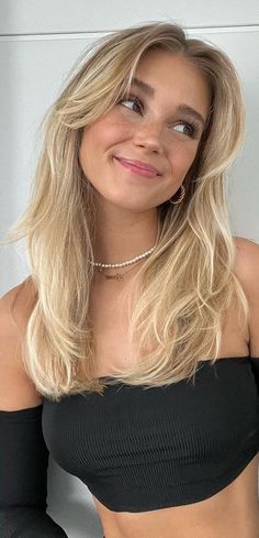 30 Flowing Long Layered Haircuts in 2024 : Charming Blonde Layers + Curtain Bangs I Take You | Wedding Readings | Wedding Ideas | Wedding Dresses | Wedding Theme Haïr Cut Curtain Bangs, Cute Hair Cuts Medium Long, Hair Cuts Medium Length Layers 2024, Certain Bangs Long Hair, Haircut 2024 Woman, Sabrina Carpenter Hair Layers, Haircut Women 2024, Curtain Bangs And Layers Medium Hair, Layers With Curtain Bangs Medium Hair