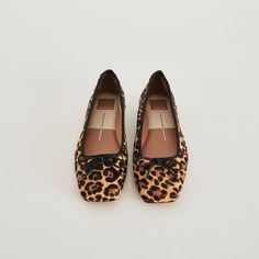 ANISA BALLET FLATS DK LEOPARD CALF HAIR – Dolce Vita Travel 2024, Leopard Print Flats, Leopard Print Shoes, Leopard Flats, Outfit Shop, Who Cares, Fall Shoes, Calf Hair, Ballet Flat