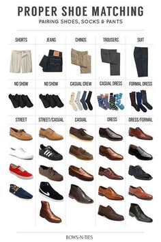 Save this easy guide for pairing shoes and pants: Mens Fashion Business Casual Winter, How Many Suits Should A Man Own, Mens Style Guide Color Combinations, Designer Tuxedo Men Grooms Wine Colour, Men Style Types, Men Must Have Clothes, High School Prom Outfits For Guys 2023, Curvy Men Fashion, Petite Men Outfit