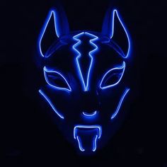 Product ID SP220426K2F7 Fox Halloween, Fox Mask, Led Mask, Costume Masks, Cos Play, Costume Mask, Personalized Decor, Halloween Masks, Halloween Party