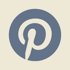 an image of the pin logo in blue and white on a beige background with text below it