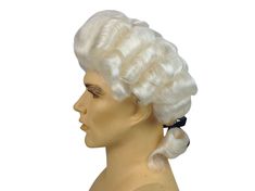 "Welcome to Funtasy Wigs - Premium quality theatrical Halloween costume / cosplay wigs at Discount Prices. Great looking GEORGE WASHINGTON COLONIAL MAN character costume wig for teens and adults. Production Type: Custom Design Color: WHITE Material: Deluxe Synthetic Wig Fiber Cap Size: 21.5\" One Size Fits Most Comfort Stretch Cap  Condition: NEW Ready to Wear: Yes, no styling needed USA Based Seller" Wig Caps, Mens Halloween Costumes, Man Character, Costume Wigs, George Washington, Costume Halloween, Character Costumes, Cosplay Wigs, Synthetic Wigs