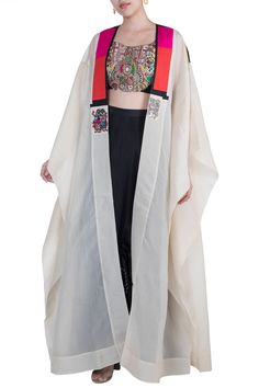 Ramadan Style, Skirt Cape, Drawstring Skirt, Anamika Khanna, Black Highlights, Abaya Designs