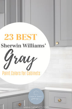 the best sherwin williams gray paint colors for cabinets