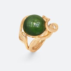 Ole Lynggaard Copenhagen | Snakes ring Luxury Polished Snake Ring For Formal Occasions, Formal Polished Finish Open Snake Ring, Polished Finish Open Snake Ring For Formal Occasions, Formal Polished Open Snake Ring, Luxury Green Ring With Polished Finish, Luxury Green Rings With Polished Finish, Formal Snake Ring With Polished Finish And Open Shape, Luxury Formal Gemstone Snake Ring, Luxury Gemstone Snake Ring For Formal Occasions